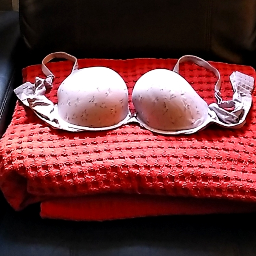 VS Pink/Floral Bra - Used